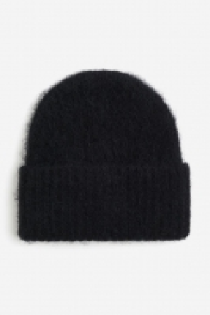 Gorro de canalé en mezcla de lana