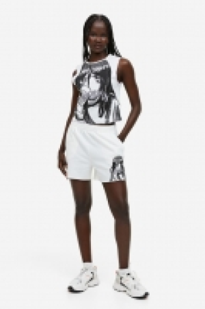 Pantalón corto en sudadera con motivo estampado 5.99 €