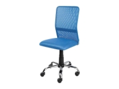 Silla giratoria infantil azul