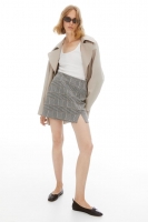 HM  Minifalda de punto