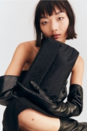 Clutch con strass