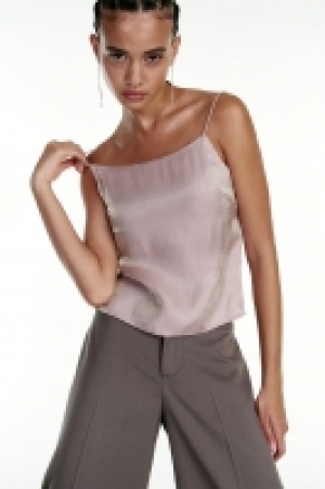 Top de tirantes con nudo