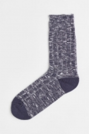 Calcetines en punto de canalé