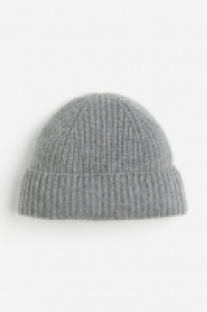 HM  Gorro en canalé de cachemira