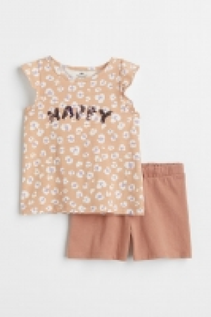 HM  Conjunto de 2 piezas con motivo