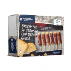 LaSirena  Brocheta ternera gouda