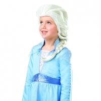 Toysrus  Frozen - Peluca Infantil Elsa Frozen II 3-10 años