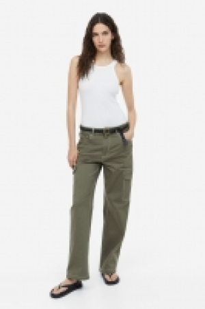Pantalón cargo de algodón