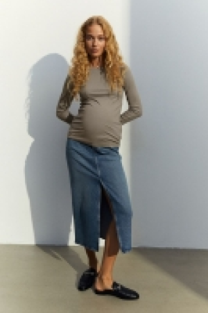 MAMA Camiseta en punto de canalé