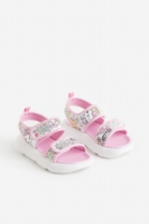 Sandalias estampadas de suela gruesa