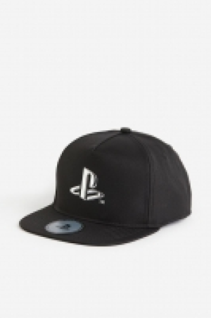 Gorra de sarga con motivo