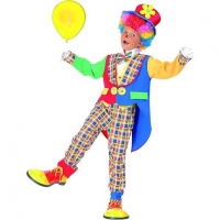 Toysrus  Disfraz infantil de payaso multicolor 6-8 años (111 cm)