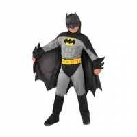 Toysrus  DC Cómics - Disfraz Batman gris con músculos 5-7 años