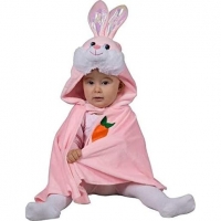 Toysrus  Disfraz capa conejito rosa para bebé