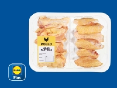 Lidl  Alas de pollo partidas