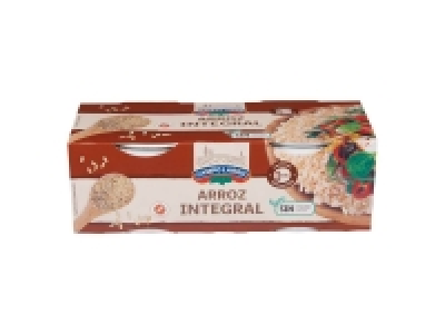 Vasitos de arroz integral
