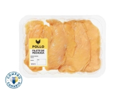 Pechuga fileteada de pollo 2.99 €