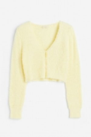 Cárdigan efecto pelo