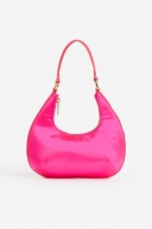 HM  Bolso de hombro de satén