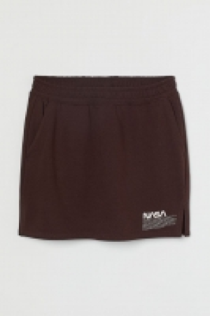 HM  Falda sudadera con motivo