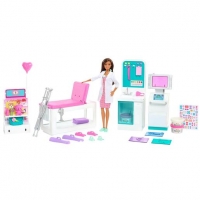Toysrus  Barbie - Muñeca doctora con clínica