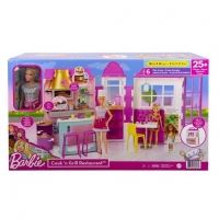 Toysrus  Barbie - Muñeca Barbie y restaurante Cook´n Grill
