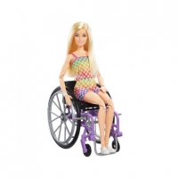 Toysrus  Barbie - Muñeca Fashionista - Silla de ruedas