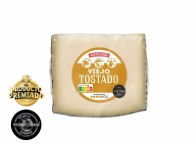 Cuña de queso mezcla viejo tostado