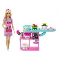 Toysrus  Barbie - Floristería y muñeca