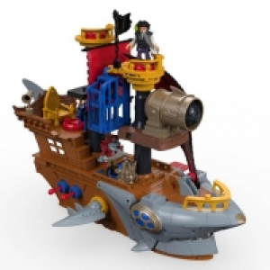 Fisher Price - Imaginext - Barco Pirata Tiburón