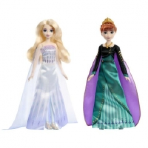 Toysrus  Mattel - Frozen - Muñeca reinas Elsa y Anna estilo Frozen