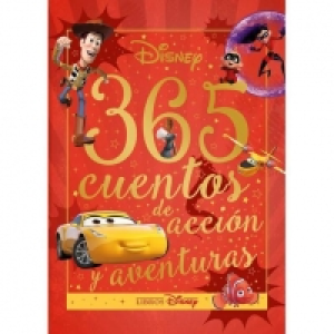 Disney - 365 cuentos de acción y aventuras en tapa dura