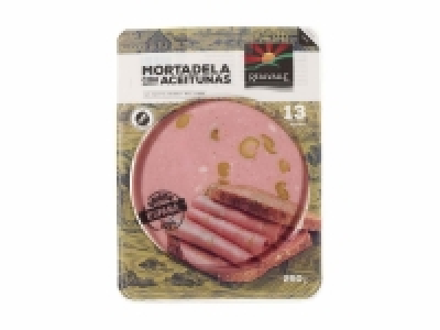 Mortadela con aceitunas