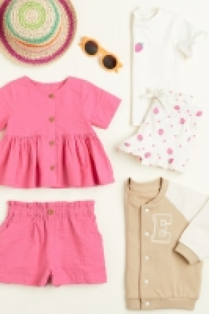 Pantalón corto paper bag