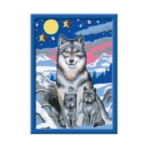 Ravensburger - Lobos a la luz de la luna CreArt