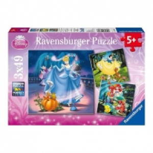 Ravensburger - Princesas Disney - Pack 3 puzzles 49 piezas 12.99 €