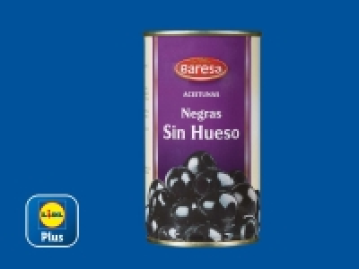 Lidl  Aceituna negra sin hueso