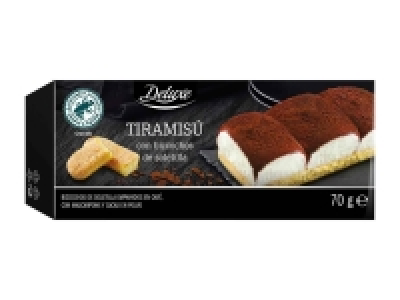 Tiramisú en porción