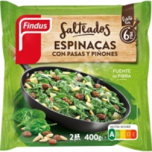 LaSirena  Salteado espinacas y piñones Findus 400 g