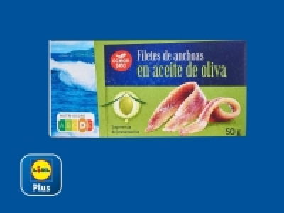 Lidl  Anchoas en aceite de oliva