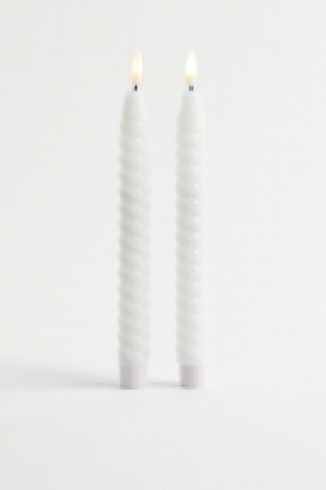 Pack de 2 velas LED Swirl