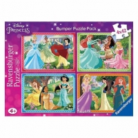 Toysrus  Ravensburger - Princesas Disney - Pack 4 puzzles 42 piezas