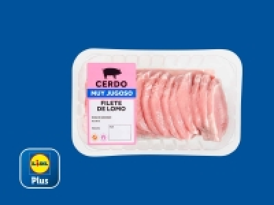 Filetes de lomo de cerdo