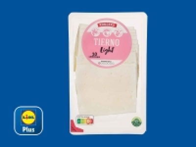 Lidl  Queso tierno light en lonchas