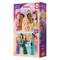 Toysrus  Educa Borrás - Princesas Disney - Pack puzzles 2x100