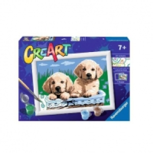 Toysrus  Ravensburger - Pinta 2 perros Retriever CreArt