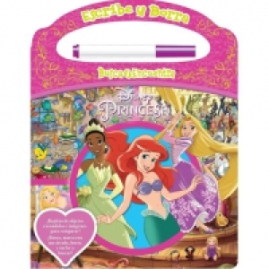 Disney - Escribe y borra Disney Princesas (Tapa dura)