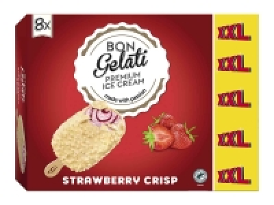 Bon Gelati® Helado de fresa crujiente