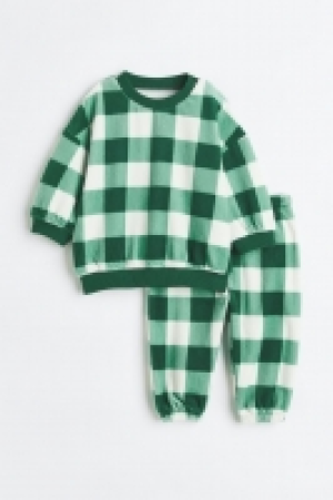 Conjunto de 2 piezas en velour