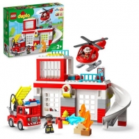 Toysrus  LEGO Duplo - Parque de bomberos y helicóptero - 10970